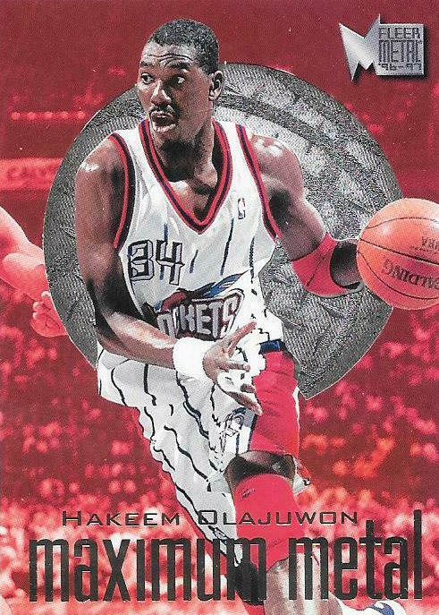Hakeem Olajuwon 1996 Metal #7 Maximum Metal Price Guide - Sports Card  Investor