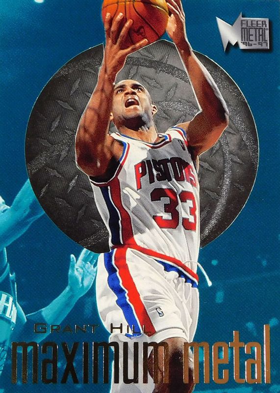 Grant Hill 1996 Metal #3 Maximum Metal RAW