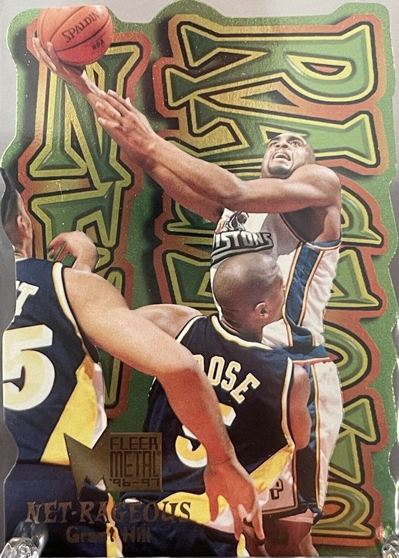 Grant Hill 1996 Metal #3 Net-Rageous RAW