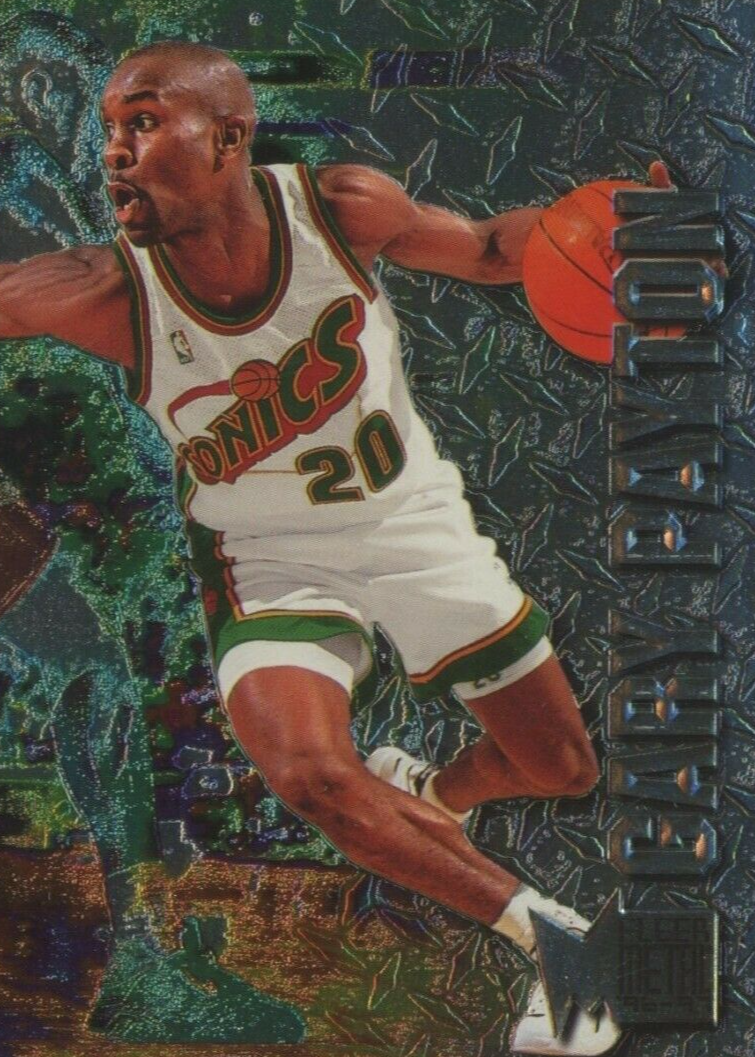 Gary Payton 1996 Metal #94 Base Price Guide - Sports Card Investor