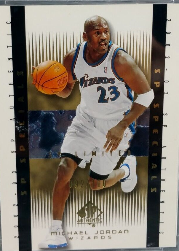 その他 Michael Jordan SP AUTHENTIC Michael Jordan 2002 SP Authentic #110 SP Specials - Limited