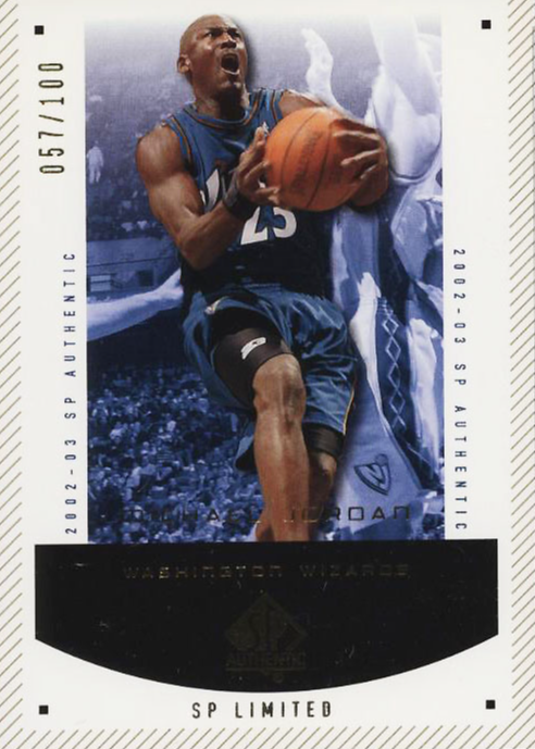 その他 Michael Jordan SP AUTHENTIC 2005-06 SP Authentic Michael Jordan | eBay