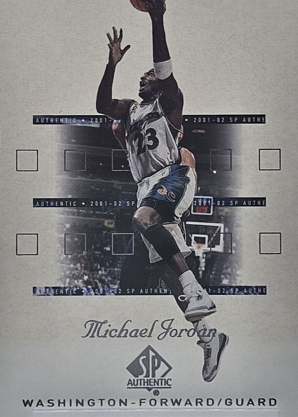 Michael Jordan 2002 SP Authentic #SPA-1 Sample Price Guide