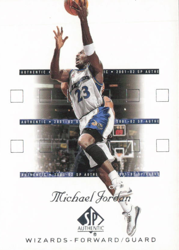 Michael Jordan 2001 SP Authentic #90 Base Price Guide