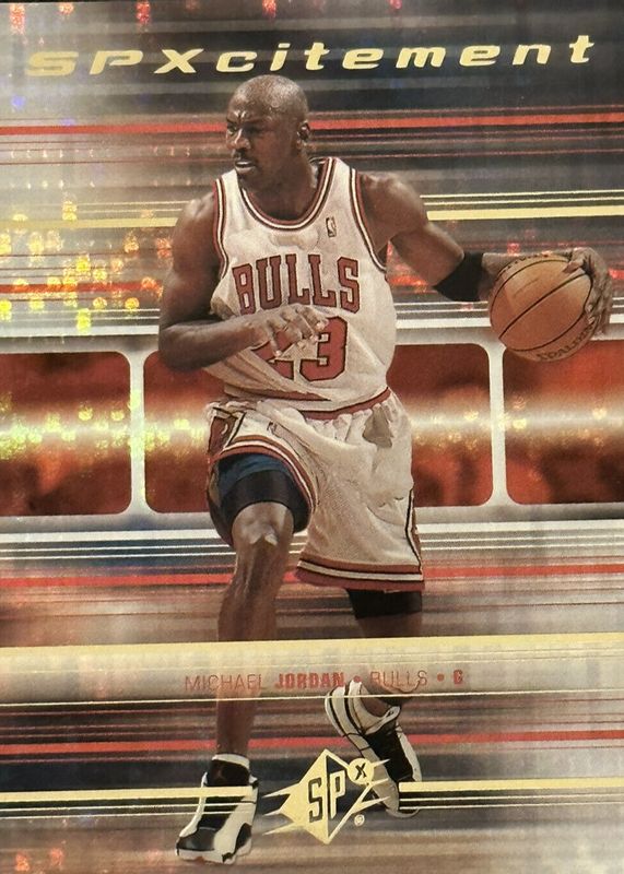 Michael Jordan 1999 SPx #S20 SPxcitement SGC 8