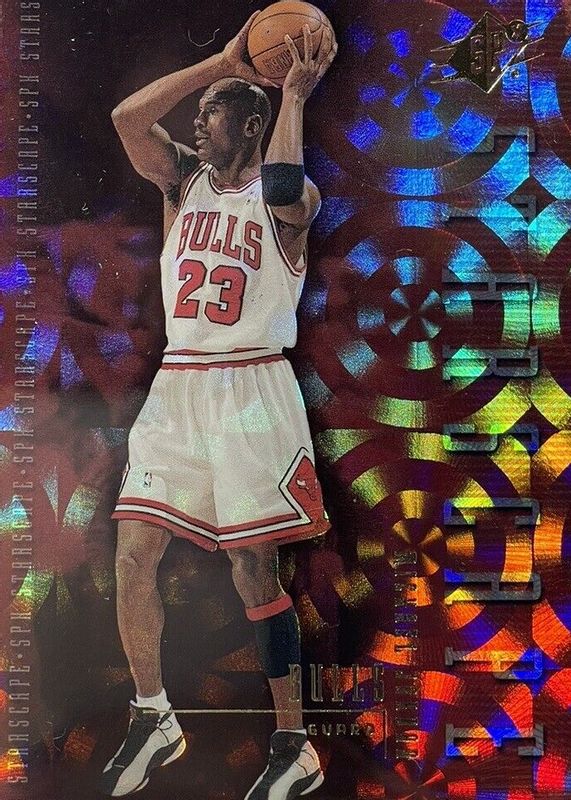 Michael Jordan 1999 SPx #ST1 Starscape SGC 8.5