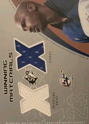 2002 SPx #MJ-W Winning Materials