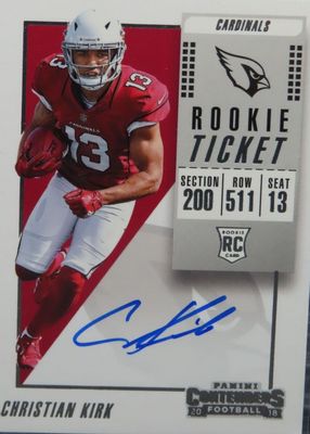 2018 Contenders #119 Rookie Ticket Auto (Ball in Right Hand)