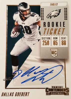 2018 Contenders #303 Rookie Ticket Auto Variation