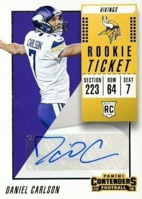 2018 Contenders #317 Rookie Ticket Auto Variation