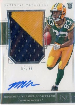 2018 National Treasures #199 Rookie Patch Auto /99