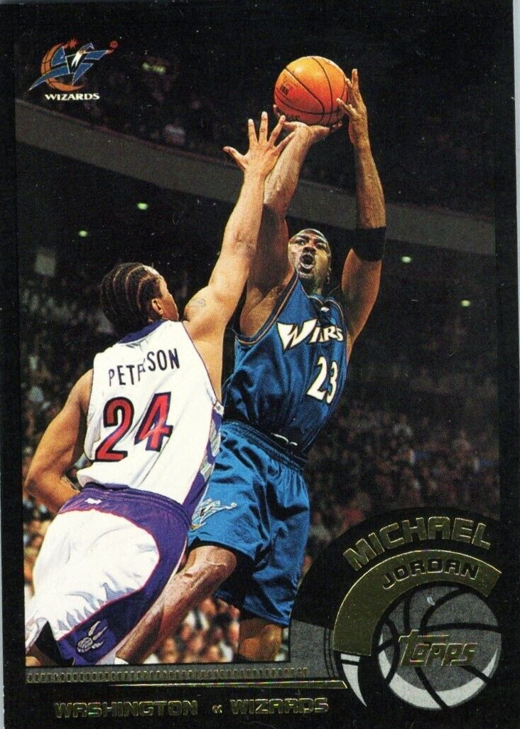 Michael Jordan 2002 Topps #10 Black /500 Price Guide
