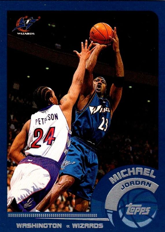 Michael Jordan 2002 Topps #10 Base SGC 9