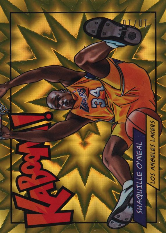 Shaquille O Neal 2018 Panini Rewards K SO Kaboom Gold 10 Price 