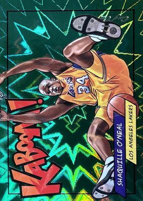 2018 Panini Rewards #K-SO Kaboom! - Green /1