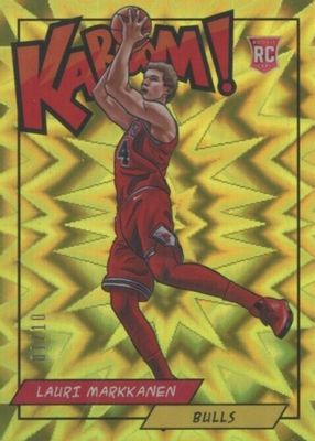 2018 Panini Rewards #K-LM Kaboom! - Gold /10