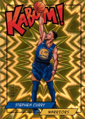 2018 Panini Rewards #K-SC Kaboom! - Gold /10