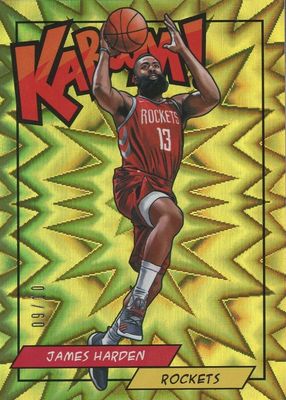 2018 Panini Rewards #K-JH Kaboom! - Gold /10