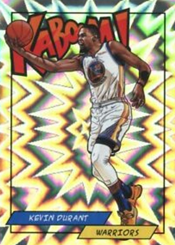 Kevin Durant 2018 Panini Rewards #K-KD Kaboom! SGC 8