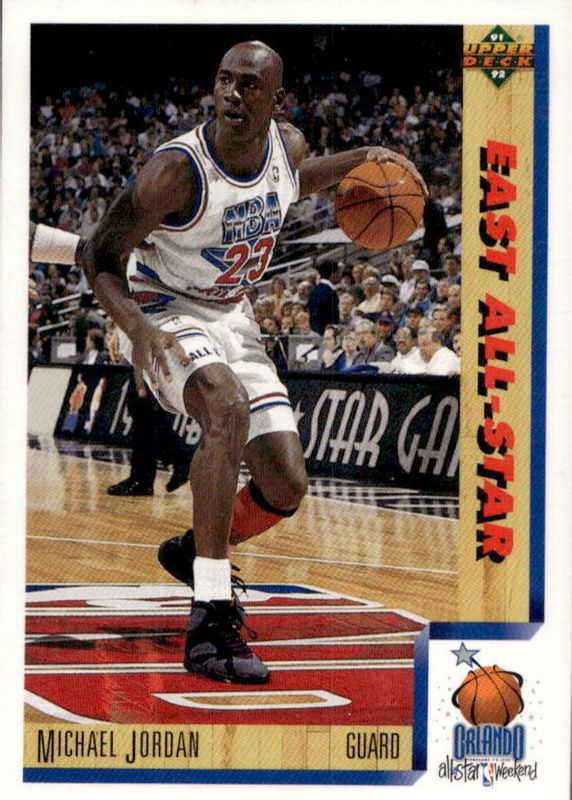 Michael Jordan 1991 Upper Deck #452 All-Star SGC 9