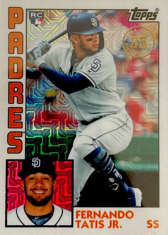 Fernando Tatis Jr. 2019 Topps Update Silver Pack #T84U-34 1984 