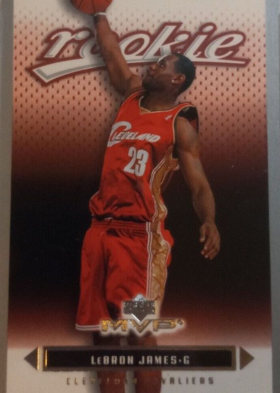 LeBron James 2003 Upper Deck MVP #201 Silver Rookie PSA 10