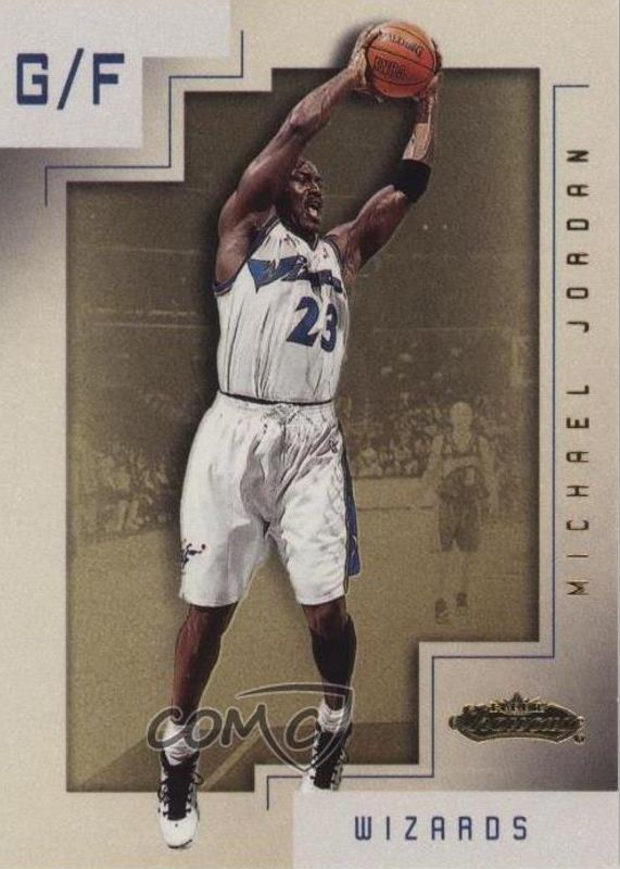 Michael Jordan 2001 Fleer Showcase #86 Base