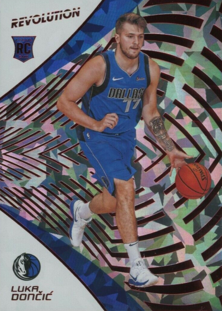 Luka Doncic #33 2021 authentic Panini Revolution Chinese New Year ***LOW POP***