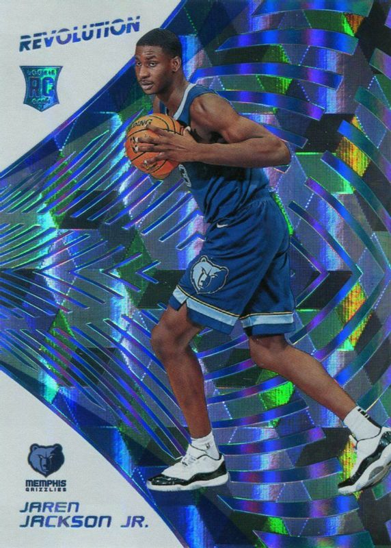 Jaren Jackson Jr. 2018 Revolution #139 Cubic /50 Rookie PSA 10