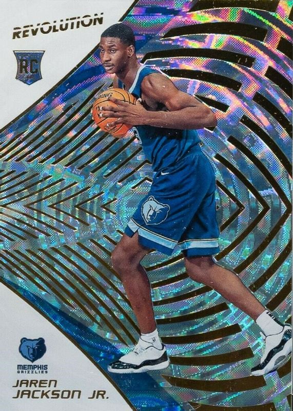 Jaren Jackson Jr. 2018 Revolution #139 Fractal Rookie PSA 10