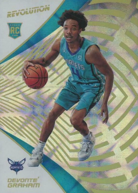 Devonte' Graham 2018 Revolution #140 Galactic /(SSP) Rookie BGS 9.5