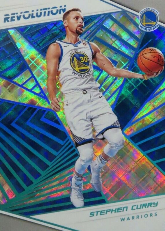 Stephen Curry 2018 Revolution #96 Cosmic /100 PSA 10