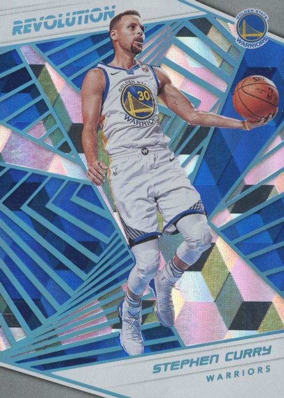 Stephen Curry 2018 Revolution #96 Cubic /50 BGS 9