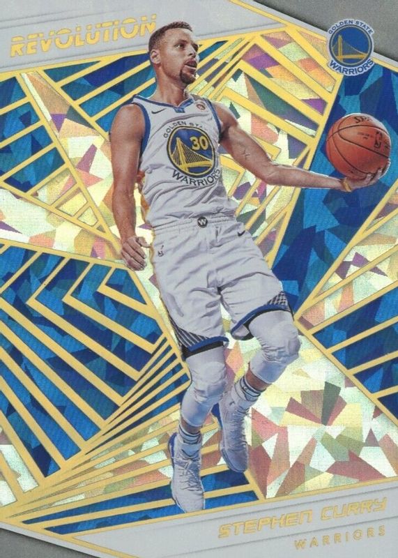 Stephen Curry 2018 Revolution #96 Chinese New Year Holo Gold /8 SGC 10