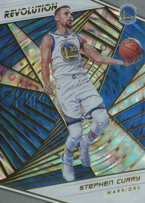 Stephen Curry 2018 Revolution #96 Fractal PSA 10