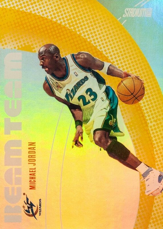 Michael Jordan 2002 Stadium Club #BT2 Beam Team /500