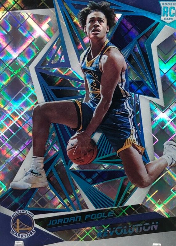 Jordan Poole 2019 Revolution #126 Cosmic /100 Rookie PSA 10