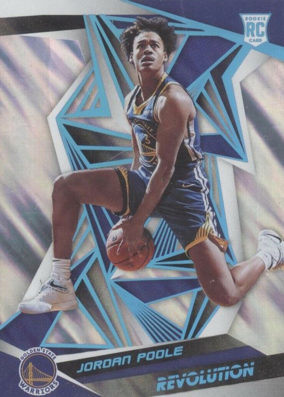 Jordan Poole 2019 Revolution #126 Lava /10 Rookie SGC 10