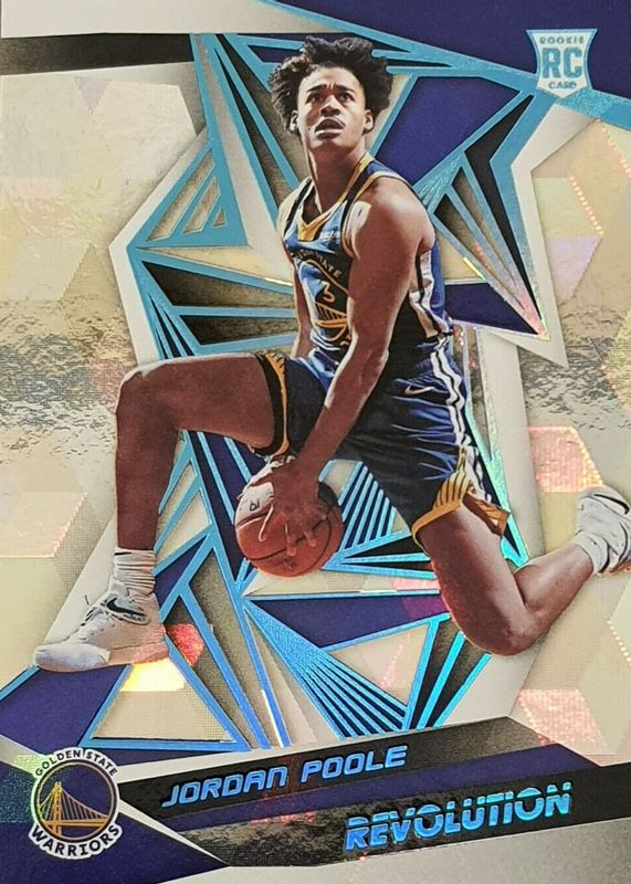 Jordan Poole 2019 Revolution #126 Cubic /50 Rookie BGS 9.5