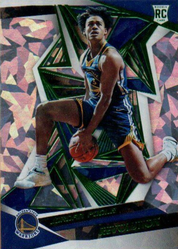 Jordan Poole 2019 Revolution #126 Chinese New Year Emerald /88 Rookie PSA 10