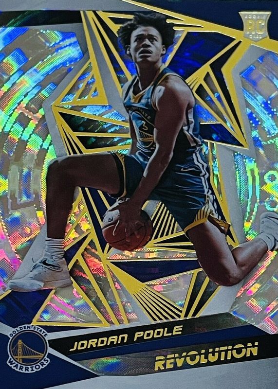 Jordan Poole 2019 Revolution #126 Fractal Rookie PSA 10