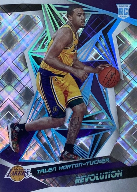 Talen Horton-Tucker 2019 Revolution #148 Cosmic /100 Rookie SGC 10