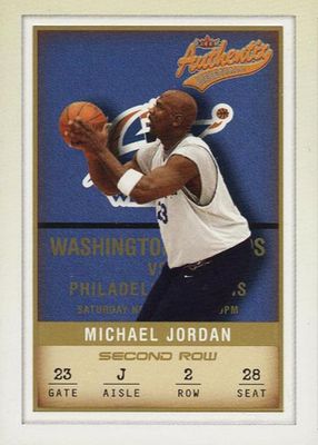 2001 Fleer Authentix #16 Second Row /200