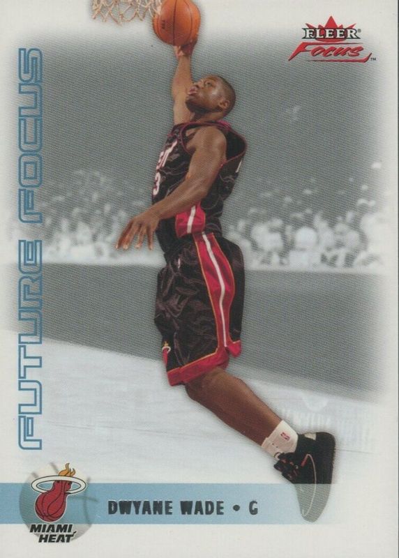 Dwyane Wade 2003 Fleer Focus #148 Base (/499) Rookie PSA 10