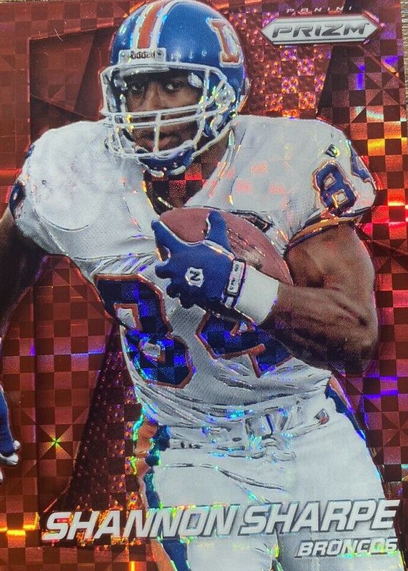 Shannon Sharpe 2014 Prizm #82 Red Power /125 SGC 10