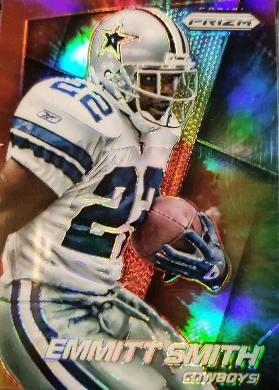 Emmitt Smith 2014 Prizm #155 Tie-Dye /25 PSA 10