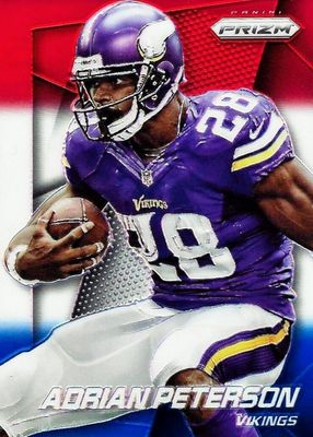 2014 Prizm #115 Red White Blue