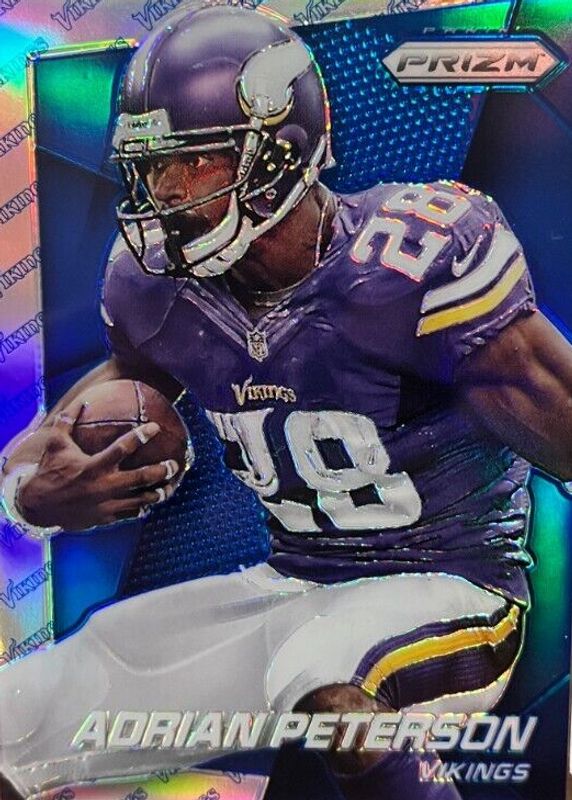 Adrian Peterson 2014 Prizm #115 Team Logo /50 PSA 10