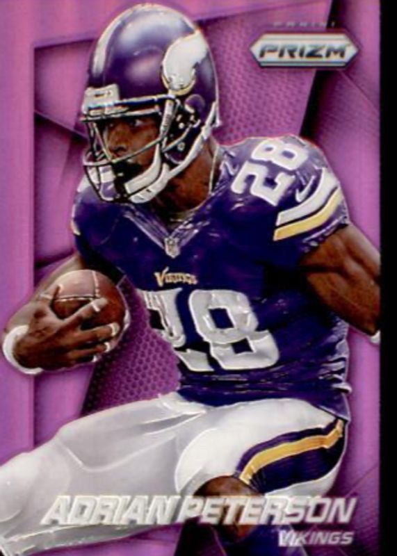 Adrian Peterson 2014 Prizm #115 Purple PSA 10