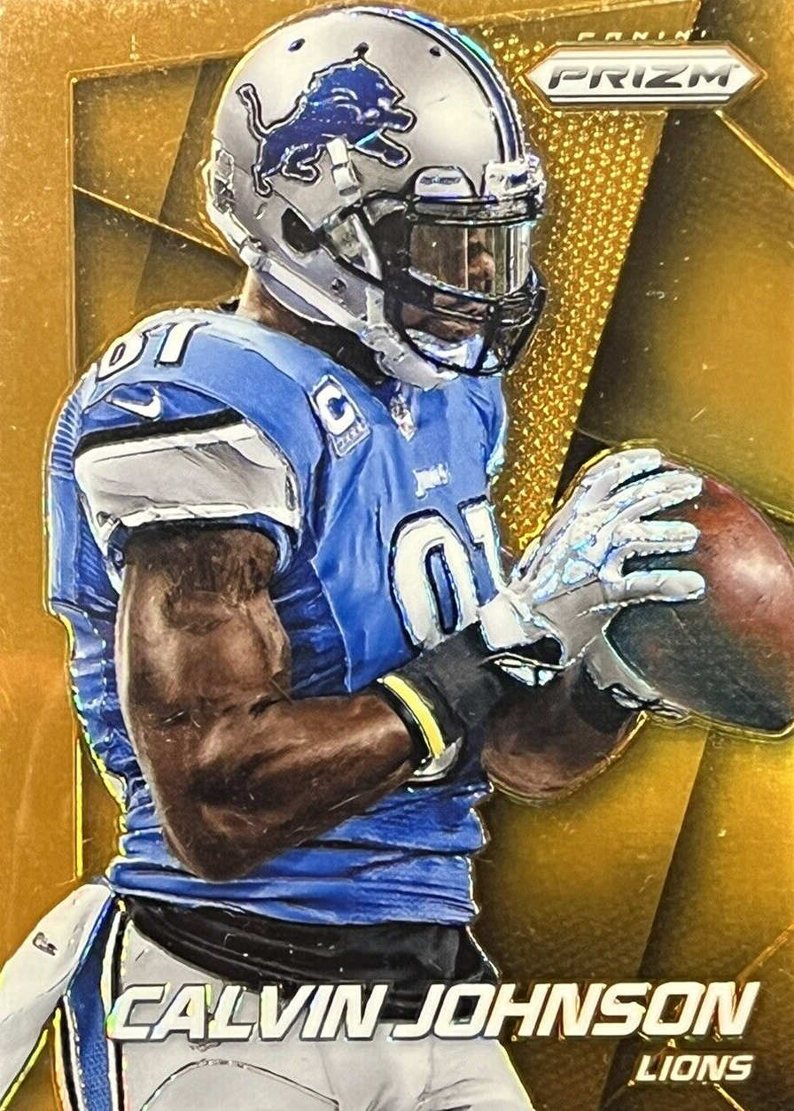 Calvin Johnson 2014 Prizm #65 Orange Price Guide - Sports